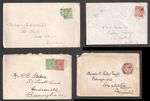 GB KGV Four Covers. King George V