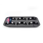 Russell Hobbs 6-Cup Yorkshire Tray Non-Stick Oven Safe 36.1 x 25cm Open Box