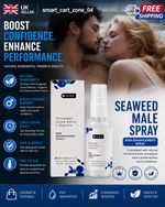 Elycura Seaweed Erection Spray, Herbapower Seaweed Erection Spray,Natural Formu