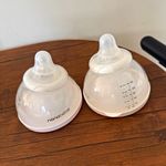 nanobébé 2x 150ml/5oz Clear/White Baby Bottle Set with Teats