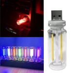 USB LED Car Interior Atmosphere Lights Retro Car Lamps Plug-in USB Night Lamps