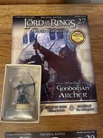 Eaglemoss Lord of the Rings Chess Models & Figures Issue 27 Gondor Archer