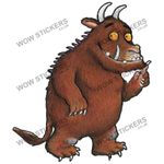 Character sticker The Gruffalo decal Ice Cream Van (choose size)