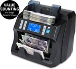 Note Counter Machine Money Currency Banknote Counting Detector Cash Bill ZZap