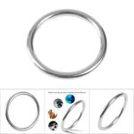 T- 304 Stainless Steel Boat Marine Welded Ring O Round Ring Polished Circle