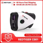REDTIGER Golf Rangefinder Slope,1200 Yards,7X Magnification,Laser Range Finder