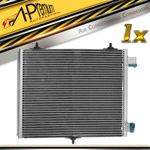 A-Premium AC Condenser Air Conditioning w/ Dryer for Citroen C3 DS Peugeot 207