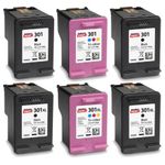 301 301 XL Black and Colour Ink Cartridges for HP ENVY 4500 4502 4507 5530 5532