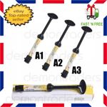 DENTAL COMPOSITE RESIN A1 A2 A3 DENTAL SYRINGE LIGHT CURING TOOTH RESIN SHADE UK
