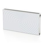 Magnetic Design Radiator Foil Cover Skin Mat Screen Wavy Hearts 3d