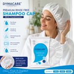 DYMACARE Rinse Free Shampoo Cap Microwaveable No Water Hair Wash With Conditione