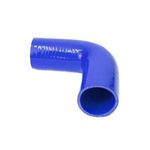 RAMAIR 63MM 2.5" BLUE SILICONE 90° ELBOW BEND HOSE PIPE INDUCTION KIT AIR FILTER