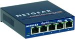 NETGEAR 5 Port Gigabit Network Switch, Unmanaged 5 | ProSAFE, blue