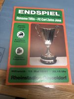 1981 EUROPEAN CUP WINNERS CUP FINAL DINAMO TBILISI v CARL ZEISS ZENA