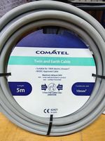 10mm 5m Twin And Earth Cable