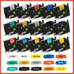 Replace For Brother P-Touch Label Tape Laminated Tze Tape 24mm/18mm/12mm/9mm/6mm