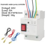 Automatic Water Pump Controller Switch Tank Liquid Level Detection 20A 220V 50Hz