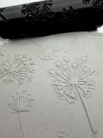 Dandelion Emboss Texture Roller | Clay | Pottery | Baking | sand | Crafts (14A)