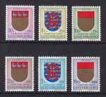 LUXEMBOURG 1959 Welfare Fund set of 6 SG 662-667 MNH/** (CV £16)