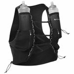 Montane Gecko VP 5+ Running Vest Hydration System - Black With 2 x 500ml Bottles