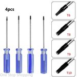 T8 T9 T10 Torx- Security Magnetized TamperProof Screwdriver Tool Xbox 360 PS3 UK