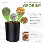 Geobin Compost Bin - 246 Gallon, Expandable, Easy Assembly, Made in the USA, -