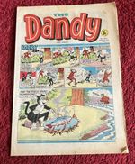 Dandy Weekly #1863, 6th  August 1977: Korky the Cat, Black Bob, Desperate Dan!