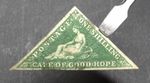 CAPE OF GOOD HOPE 1855 1s Deep Dark Green (SG8b) - Superb Used, 3 Margins - £550