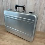 ZERO HALLIBURTON Aluminum Attache Case Business Briefcase Combination Lock