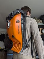Boblbee - 25L GTX Back Protector Backpack - Orange  Hard Shell