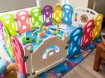 Play Baby Playpen Kids Safety Yard Center Indoor Outdoor Panel Home Pen 14 panel