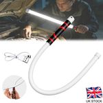 Flexible LED Flashlight Stick Bendable Work Light Mechanic Car Repair Inspection