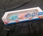 NEW 4 Pack Zuru Fish and Axolotl Robo Alive Pets Alive Water Activated