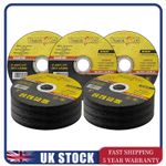 200PCS 125 mm ULTRA THIN 1mm METAL CUTTING BLADE DISC FOR STEEL STAINLESS ANGLE