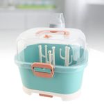 Nursing Bottle Storage Box Compact Household Dustproof Draining Thickened UK