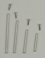 Tube friction pin pins clasps straps bracelets rivet ends 10mm - 24mm 1mm thick