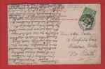 Scarce Margaretting Ingatestone RSO / R.S.O Essex Railway postmark 1914 Maldon