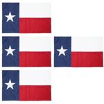 4Pcs Polyester Flag Yard Flags Marking for Outdoor Decor