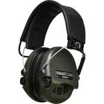 Swatcom Active8 Electronic Ear Defenders Green, NEW