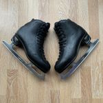 Risport Figure Ice Skates Mark IV Blades Black Leather Size 295 Italian Made 8UK