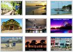 Various USA United States 96 x 67mm Jumbo Fridge Magnet - Gift Present Souvenir