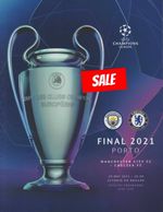 CHELSEA v  MANCHESTER CITY  CHAMPIONS LEAGUE FINAL  PROGRAMME. 2021 NEW SEALED