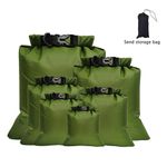 6X Waterproof Dry Bag Storage Sack Hiking Camping Kayaking Fishing 1.5-8L Set