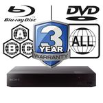 Sony Blu-ray Player BDP-S1700 All Zone Code Free MultiRegion BDPS1700.CEK