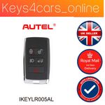 Land Rover Style Smart Key 315/433 MHz 5 Buttons IM608 Pro Autel IKEYLR005AL