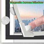 Insect Proof Magnetic Screen Window Mosquito Net Magnetic Curtain  Balcony