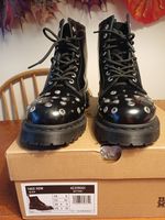 Fierce Dr Martens  1460 HDW Black Boots UK Size 8