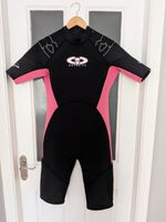 BNWOT LADIES  SHORTIE SHORTY WETSUIT  3MM NEOPRENE  size UK 16 Pink