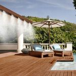 Outdoor Misting Cooling System Garden Irrigation Water Mister Nozzles 15m 49ft