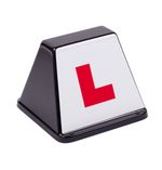 Lettercraft SOM 12 Black - Magnetic Driving School Instructor Learner Roof Sign